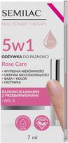 SEMILAC Nail Strengthener Nail Power Therapy 5in1 Rožių priežiūra 7 ml