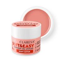 CLARESA N Soft&Easy Builder Skin Cover Nagų Statybos Gelis 12g