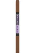 MAYBELLINE Express Brow Satin Duo Dvigubas antgalis antakių pieštukas Nr. 02 Vidutinė ruda 1 vnt