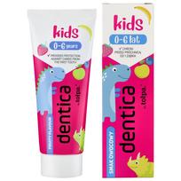 TOŁPA Dentica Kids 0-6 Dantų pasta vaikams nuo karieso vaisių 50 ml