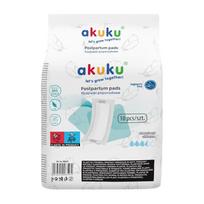 AKUKU higieniniai įklotai po gimdymo 36x14 cm 1 pakuotė - 10 vnt.