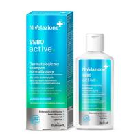 Farmona Nivelazione+ Dermatologinis normalizuojantis šampūnas Sebo Active riebiems plaukams ir seborėjai 100ml