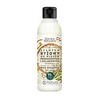BARWA Natural Rice atgaivinantis šampūnas - sausiems ir silpniems plaukams 300ml