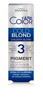Joanna Ultra Color Pigment plaukų spalvos tonikas - Šaltas blondinas 100ml