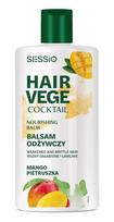 SESSIO Hair Vege Cocktail Maitinantis balzamas silpniems ir trapiems plaukams - Mangas ir Petražolės 300ml