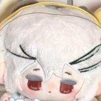 10CM Cookie Run: Kingdom White Lily Cookie Kawaii Plush Anime Cotton Plushie Pendant Stuffed Toy Figure Model Birthday Gifts 10CM gray