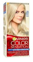 Garnier Color Sensation Dažymo kremas S9 Sidabrinis pelenų šviesus blondinas - Sidabrinis platininis blondinas 1op.