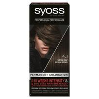 Schwarzkopf Syoss Plaukų dažai vidutinio rudo atspalvio Nr. 4-1 1 vnt.