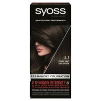 Schwarzkopf Syoss Plaukų dažai tamsiai rudas Nr. 3-1 1 vnt.