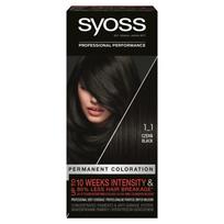 Schwarzkopf Syoss Plaukų dažai juodas Nr. 1-1 1op.