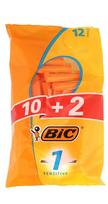 BIC Razor BIC 1 Sensitive 1 pakuotė - 12 vnt.
