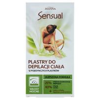 Joanna Sensual Body Wax Strips - stipriems plaukams 1 pakuotė - 12 vnt.