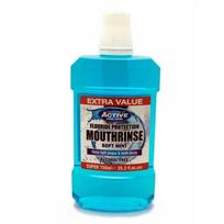 Beauty Formulas Active Oral Care Fluoride Mouthwash Soft Mint - be alkoholio 750ml