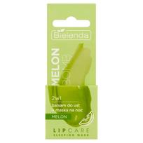 BIELENDA Lip Care Lūpų balzamas + Naktinė kaukė 2in1 Melon Bomb 10g
