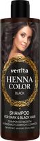 VENITA Henna Color plaukų šampūnas juodais ir tamsiais atspalviais – Juodas 300ml
