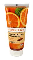 ELFA Fresh Juice Body scrub - Apelsinų cinamonas 200 ml