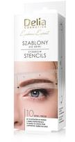 DELIA EYEBROW EXPERT - Antakiai šablonai 10vnt k12