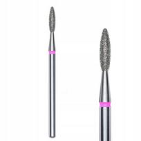 STALEKS Diamond nagų kirpimo mašinėlė - liepsna 2.1/8mm FA10R021/8 raudona