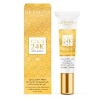 Dermika Luxury Gold 24K Total Benefit Luxury Eye Cream - Jaunystės esencija dienai ir nakčiai 15ml