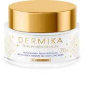 Dermika Luxury Neocollagen 70+ Kolageno Maitinamasis Kremas, mažinantis raukšles ir odos suglebimą dienai ir nakčiai 50ml