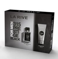 LA RIVE Man Dovanų rinkinys 315 Prestige Black (eau de toilette 100 ml + dušo gelis 100 ml)