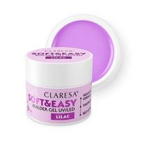 CLARESA N Soft&Easy Builder Lilac 45g nagų formavimo gelis