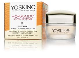 YOSKINE Hokkaido Japan-Enzyme 55+ Kremas nuo raukšlių su peptidais ir moliūgų fermentais 50 ml