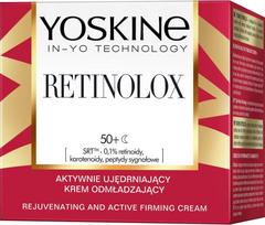YOSKINE Retinolox Aktyviai Stangrinantis nuo raukšlių Naktinis Kremas 50+