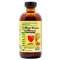 Multi Vitamin & Mineral, Natural Orange/Mango - 237 ml - ChildLife