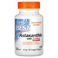 Astaxanthin with AstaReal, 6mg - 90 veggie softgels - Doctor's Best