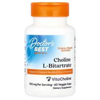 Choline L-Bitartrate, 550mg - 60 vcaps - Doctor's Best