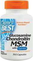 Glucosamine Chondroitin MSM with OptiMSM - 360 caps - Doctor's Best