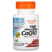 High Absorption CoQ10 with BioPerine, 400mg - 60 vcaps - Doctor's Best