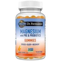 Dr. Formulated Magnesium with Pre & Probiotics Gummies, Orange Creme - 60 gummies - Garden of Life