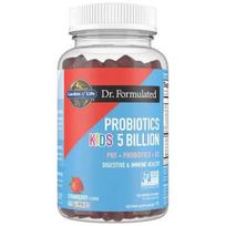 Dr. Formulated Probiotics Kids 5 Billion Gummies, Strawberry - 60 gummies - Garden of Life