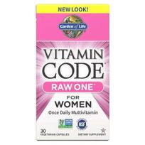 Vitamin Code RAW ONE for Women - 30 vcaps - Garden of Life