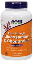 Glucosamine & Chondroitin Extra Strength - 120 tabs - NOW Foods