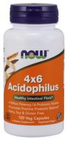Acidophilus 4X6 - 120 vcaps - NOW Foods