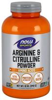 Arginine & Citrulline, Powder - 340g - NOW Foods