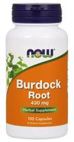 Burdock Root, 430mg - 100 capsules - NOW Foods