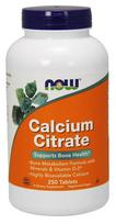 Calcium Citrate with Minerals & Vitamin D-2 - 250 tabs - NOW Foods