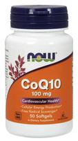 CoQ10, 100mg - 50 softgels - NOW Foods