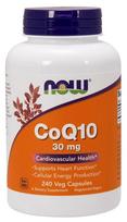 CoQ10, 30mg - 240 vcaps - NOW Foods