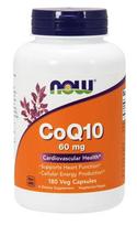 CoQ10, 60mg - 180 vcaps - NOW Foods