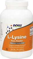L-Lysine, 1000mg (Powder) - 454g - NOW Foods