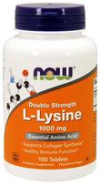 L-Lysine, 1000mg - 100 tabs - NOW Foods