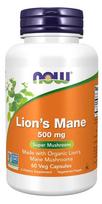 Lion's Mane, 500mg - 60 vcaps - NOW Foods