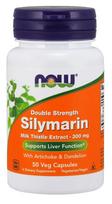 Milk Thistle Extract with Artichoke & Dandelion, 300mg Double Strength - 50 vcaps - NOW Foods