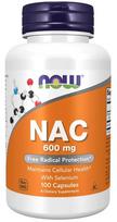 NAC with Selenium, 600mg - 100 caps - NOW Foods