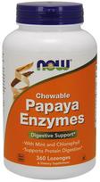 Papaya Enzyme, Chewable - 360 lozenges - NOW Foods